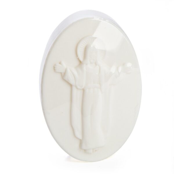 Fanno-Jesus Soap Bar with Raised Design for Gag Gift and Sinner Humor