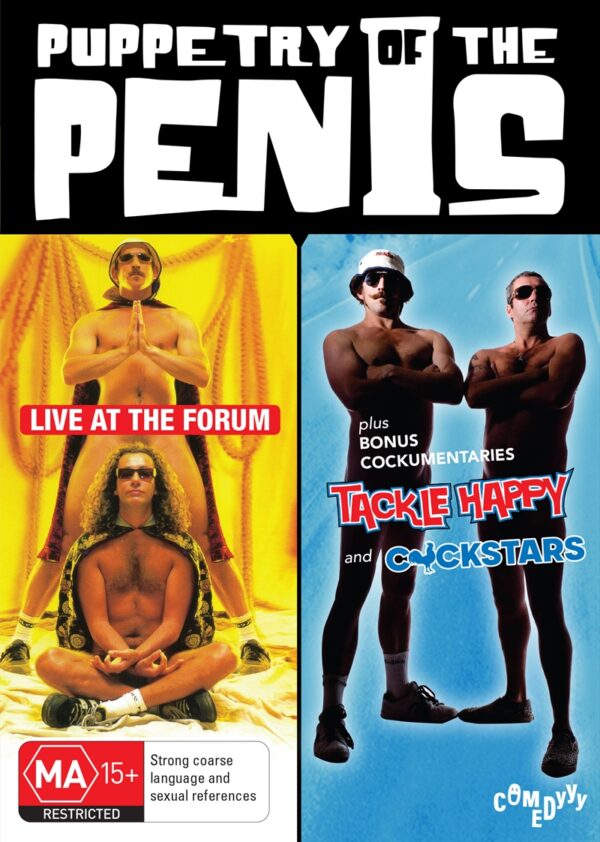 Fanno-Puppetry of the Penis Live at the Forum Tackle Happy Comedy DVD for Adults