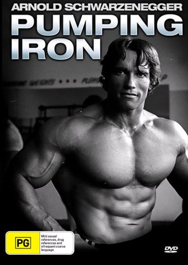 Fanno-Pumping Iron DVD Arnold Schwarzenegger Bodybuilding Documentary Classic Film