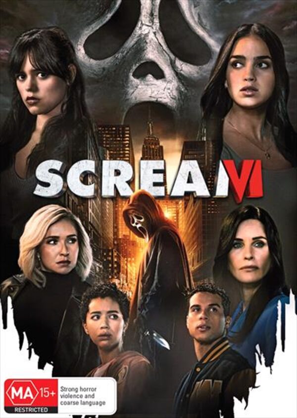 Fanno-Scream VI DVD Horror Movie New York City Ghostface Killings Survival Thriller