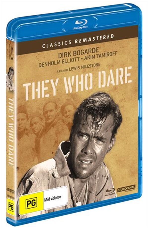 Fanno-Classics Remastered Blu-ray for They Who Dare British Commando War Film