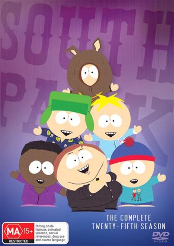 Fanno-South Park Season 25 DVD Irreverent Comedy for Fans of Animated Series