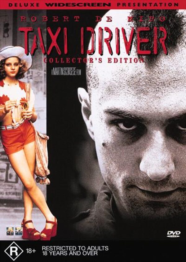 Fanno-Taxi Driver DVD Classic Film Robert De Niro Jodie Foster Drama Movie Collection