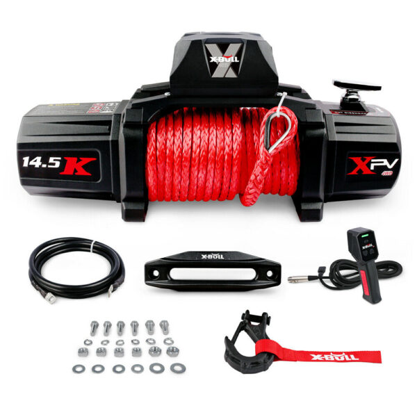 Fanno-14500lbs Electric Winch with Wireless Remote for Off-Road Vehicle Recovery