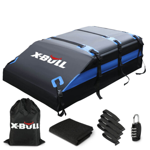 Fanno-Waterproof Rooftop Cargo Bag 425L for Travel Luggage Storage 130x80x40cm