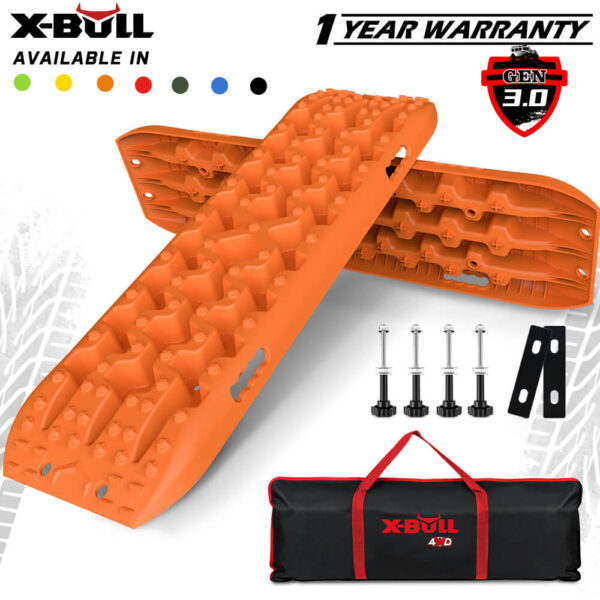 Fanno-Compatible Recovery Tracks Kit for Sand Snow Mud 10 Ton Load Capacity 4WD