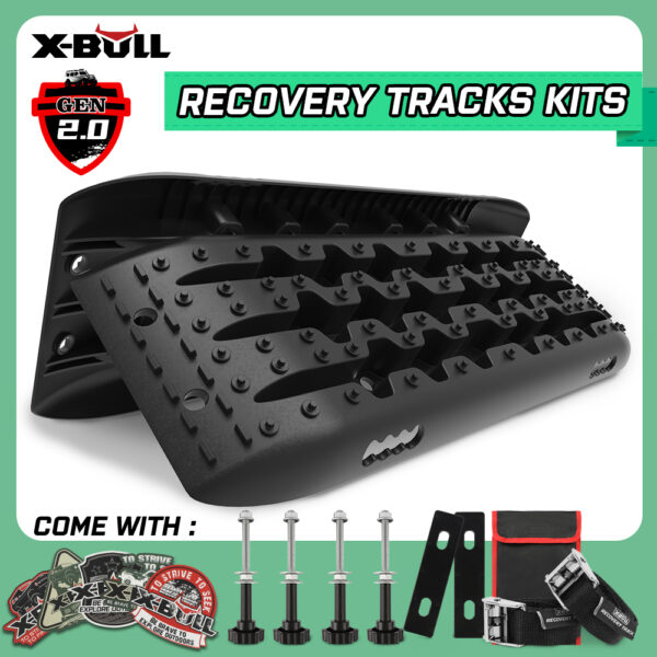 Fanno-Recovery Tracks for Sand and Mud with Mounting Pins for Offroad Vehicles