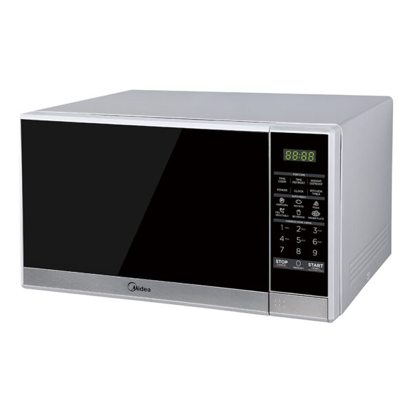 Fanno-25L Silver Microwave Digital Touch Control 900W 10 Power Levels Auto Menus