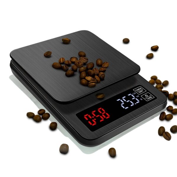 Fanno-5kg Electronic Digital LCD Kitchen Coffee Weighing Scale