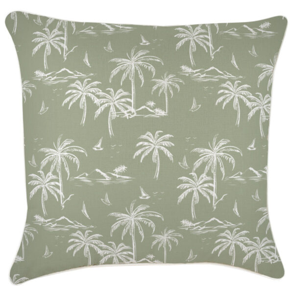 Fanno-Decorative Cushion Cover with Fringe Water Repellent Soft Fabric 60cm x 60cm