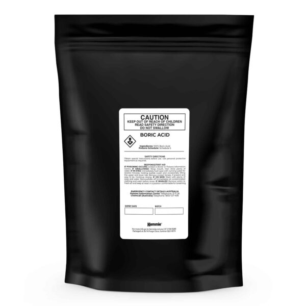 Fanno-Boric Acid Powder 1Kg High Purity Fully Soluble Pest Control for Ants Cockroaches