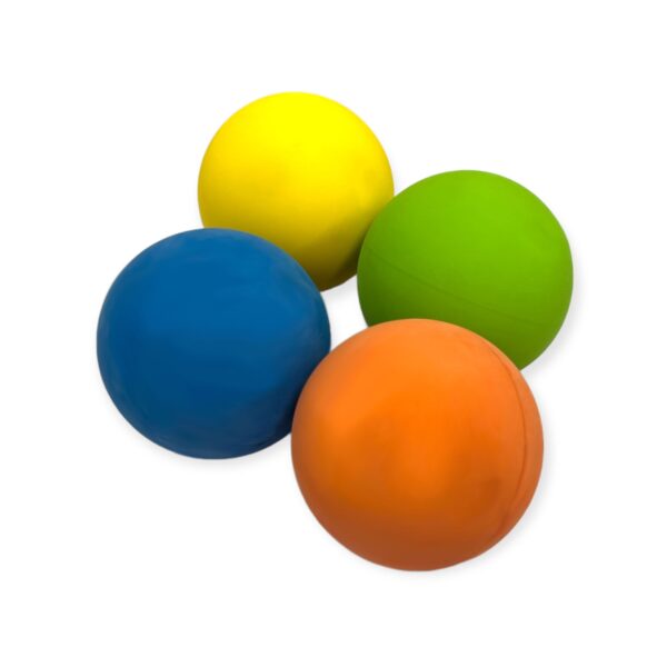 Fanno-High Bounce Hand Balls Set for Kids 4 Color Pack for Games and Exercise