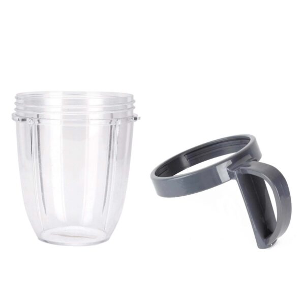 Fanno-Nutribullet Short Cup and Handheld Lip Ring Compatible with 600 and 900 Models