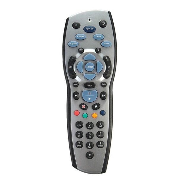 Fanno-4x Silver Foxtel Replacement Remote Control Compatible with MyStar IQ HD Box