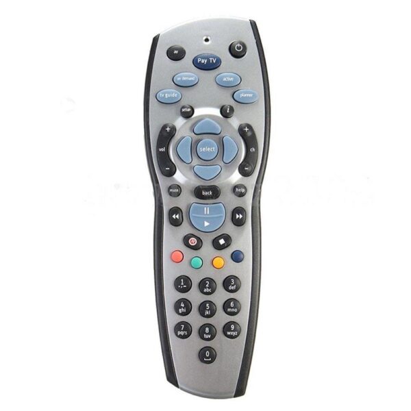 Fanno-2x Silver Foxtel Replacement Remote Control Compatible with Foxtel MyStar HD Box