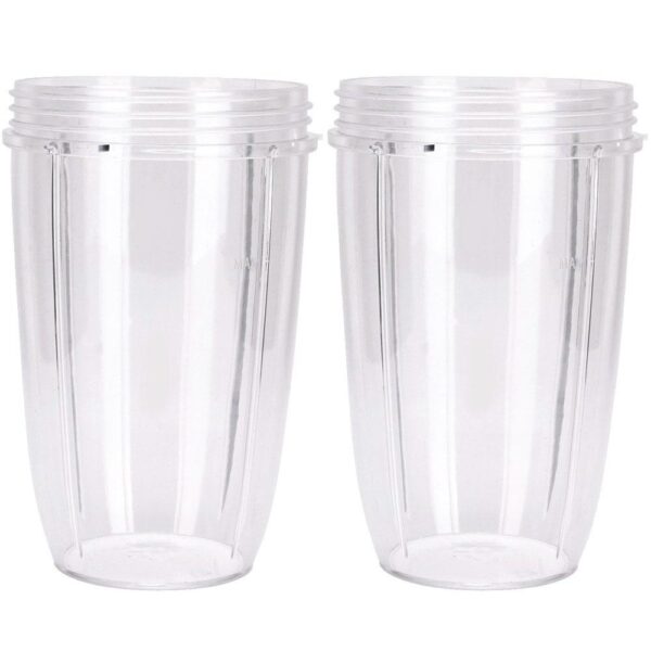 Fanno-Colossal Cup 32oz Compatible with Nutribullet 600 and 900 Models 2 Pack