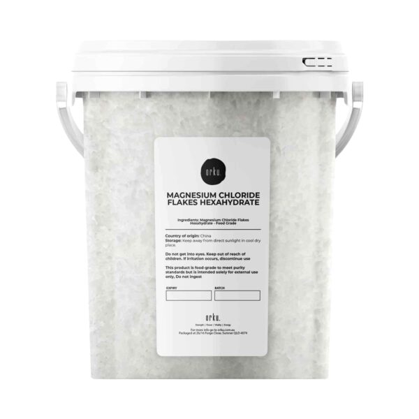 Fanno-Magnesium Chloride Flakes 800g Organic USP Food Grade for Bath and Foot Soaks