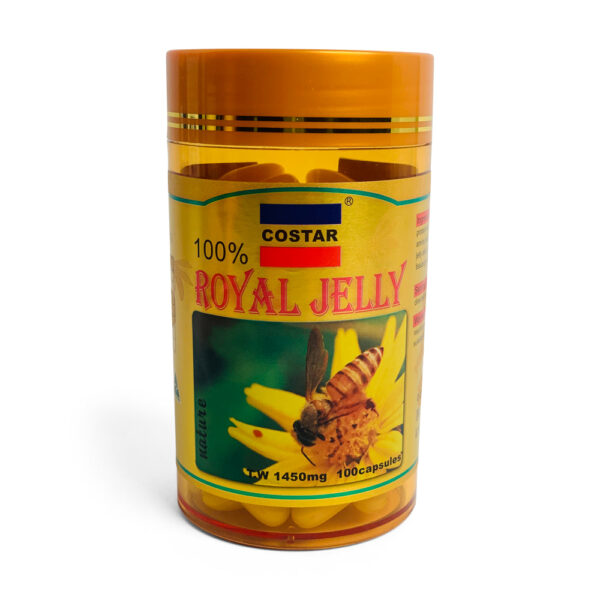 Fanno-Royal Jelly Supplements 1450mg 100 Capsules Rich in B Vitamins Made in Australia