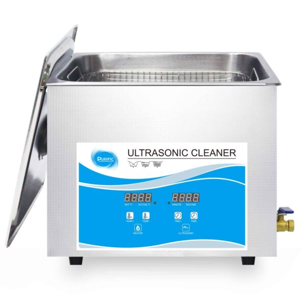 Fanno-15L Ultrasonic Cleaner Digital Jewelry Cleaner with Heating and Degas Functions