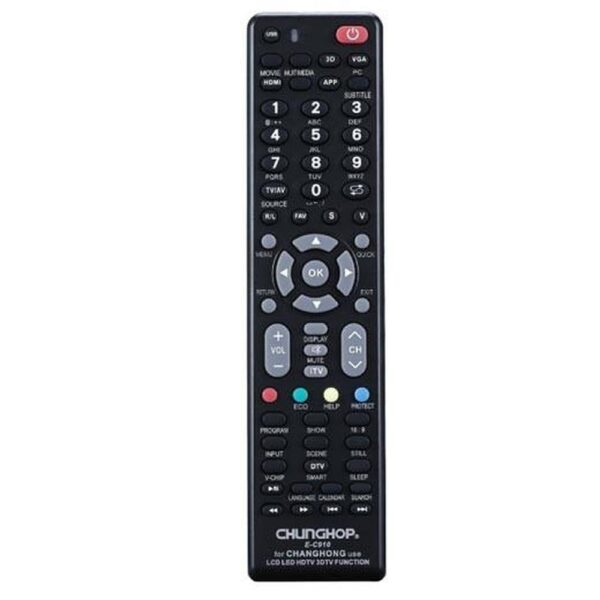 Fanno-Universal TV Remote Control Compatible with Changhong LCD LED Smart HDTV Plasma UHD