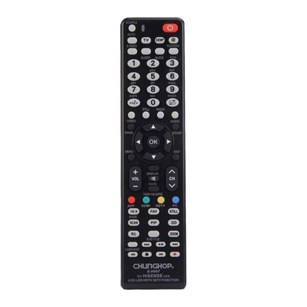 Fanno-Universal TV Remote Control Compatible with Hisense LCD LED Smart UHD Plasma TVs