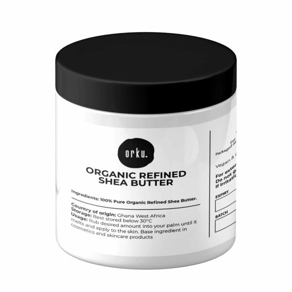 Fanno-Refined Shea Butter 200g Organic Pure Moisturizer for Skincare and Cosmetics