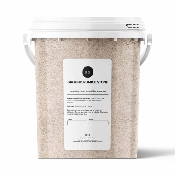 Fanno-Pumice Ground Exfoliant Granular Powder for Soap Scrubs and Body Care Products