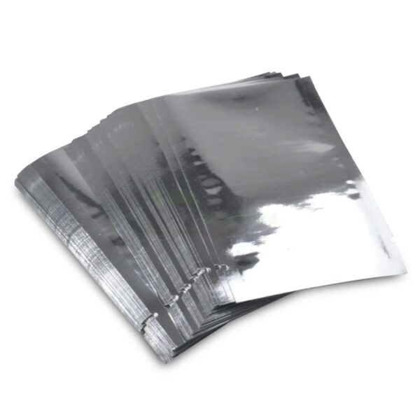 Fanno-Mylar Vacuum Food Pouches 13x18cm Reusable Moisture Proof Storage Bags 100 Pack