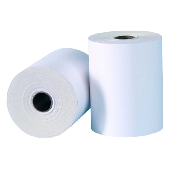 Fanno-Thermal Paper Rolls 57x38mm 100 Pack 9.5m Length for Cash Registers and POS