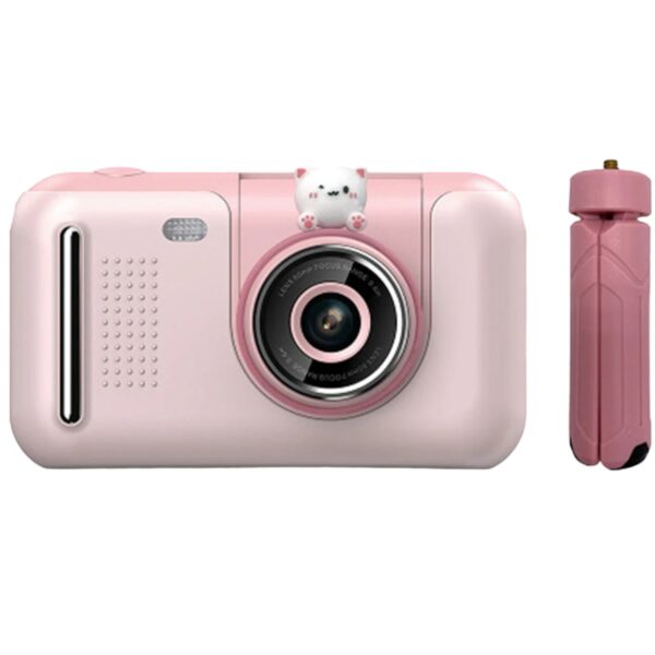 Fanno-Kids HD Digital Camera Pink - Children's Selfie Photo Video 2.4 Inch Screen