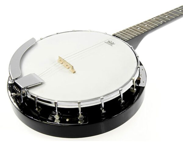 Fanno-5 String Resonator Banjo High Gloss Finish for Folk Bluegrass and Country Music