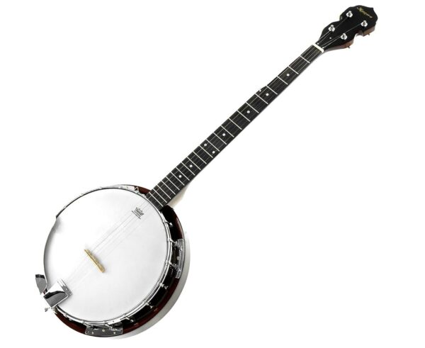 Fanno-5 String Resonator Banjo for Folk Bluegrass Country Music High Gloss Finish