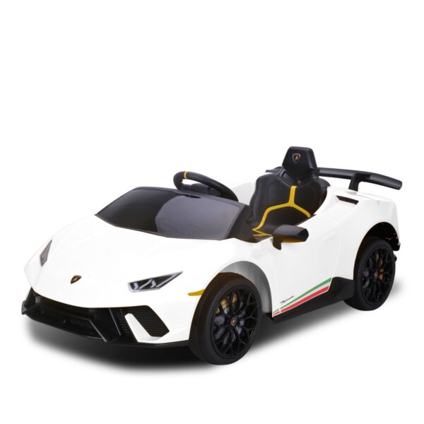 Fanno-Kids Electric Ride On Car  Performante Remote Control Rechargeable White