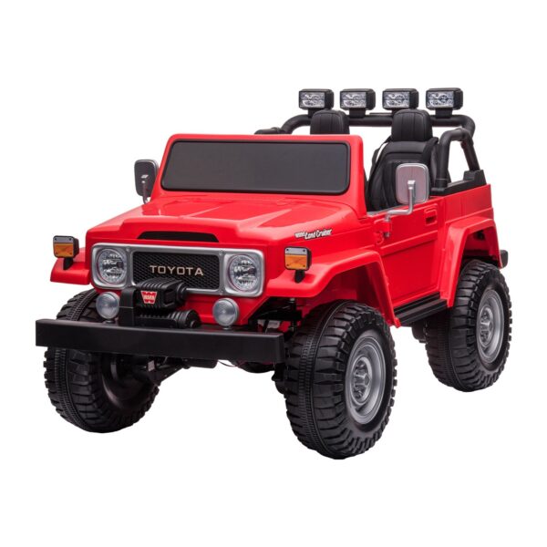 Fanno-Licensed  FJ-40 Electric Kids Ride On Car with Bluetooth and Lights