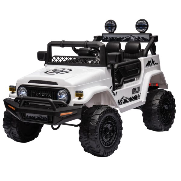 Fanno-Kids Electric Ride-On Car  FJ Cruiser with Remote Control and LED Lights