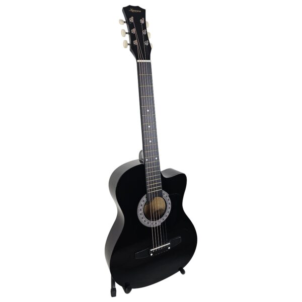 Fanno-38 Inch Acoustic Guitar Cutaway High Gloss Finish with Carry Bag and Accessories