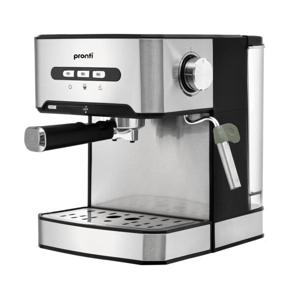 Fanno-Automatic Espresso Machine with Milk Frother 1.6L 20 Bar Pressure for Home Brewing