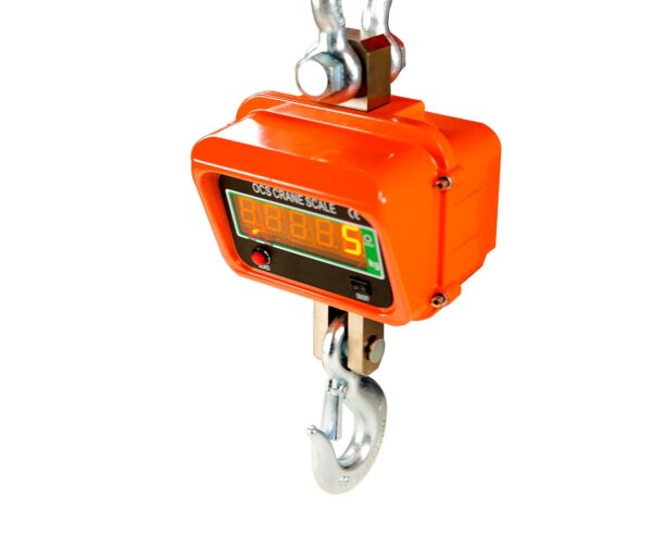 Fanno-3 Tonne Industrial Crane Scale with Remote Control and LED Display for Heavy Weighing