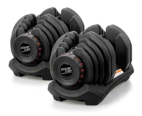 Fanno-Adjustable Dumbbells Set 10 to 90 Pounds for Home Gym Strength Training