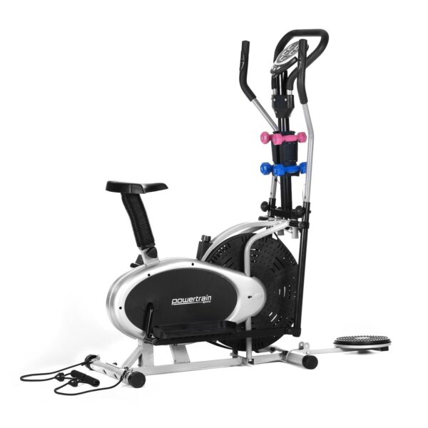 Fanno-Multi-Function Elliptical Trainer and Exercise Bike with Weights and Resistance Bands