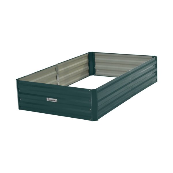 Fanno-Garden Bed 150 x 90 x 30cm Durable Galvanized Steel for Vegetables and Herbs