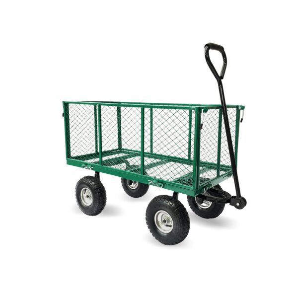 Fanno-Heavy Duty Garden Cart with 300kg Capacity and 10 Inch Pneumatic Tyres