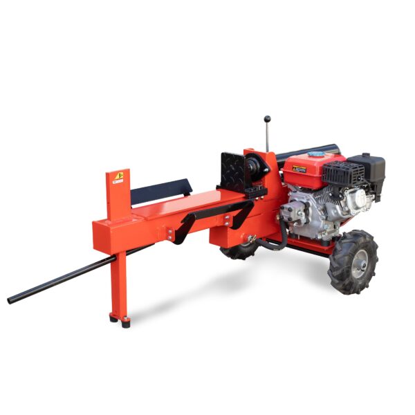 Fanno-15 Ton Petrol Hydraulic Log Splitter Heavy Duty Steel Frame 196cc Motor Portable