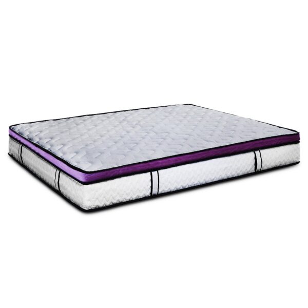 Fanno-Queen Size Euro Top Pocket Spring Mattress with Hypoallergenic Comfort