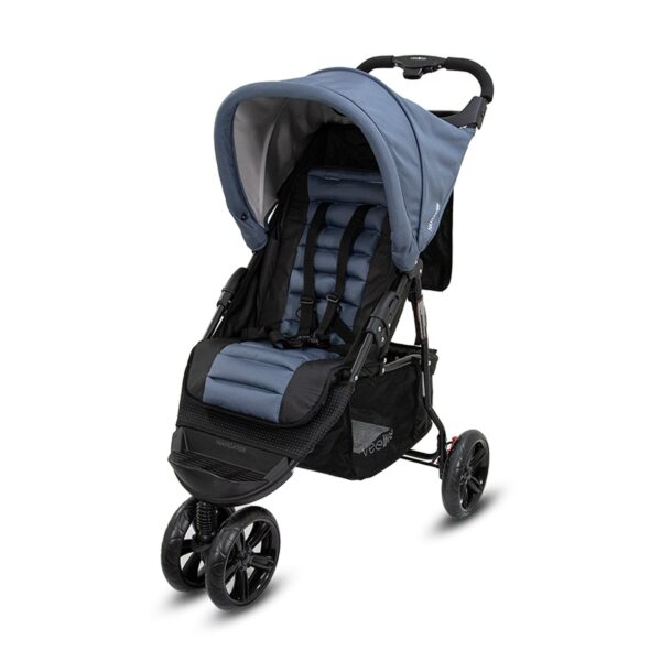 Fanno-3-Wheel Stroller for Newborns and Toddlers Lightweight Easy Fold Compact Storage