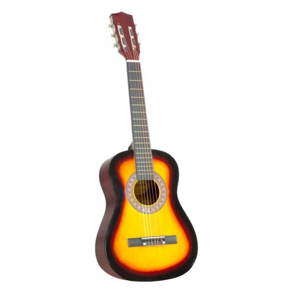 Fanno-34 Inch Acoustic Wooden Guitar for Kids Ages 5-10 with Carry Bag and Picks