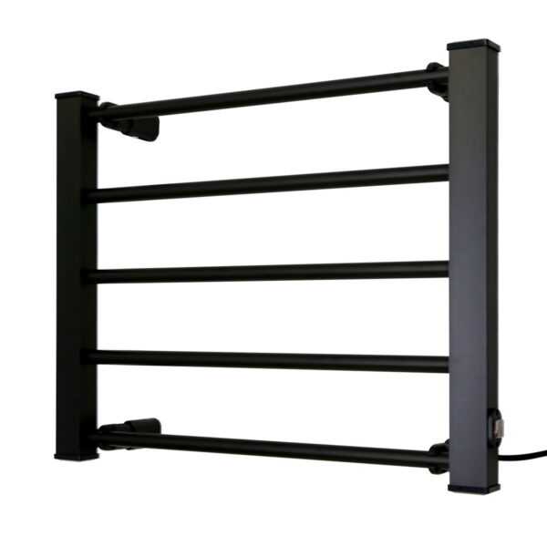 Fanno-Heated Towel Rack Electric Wall Mounted Towel Warmer Fast Heating Compact Design