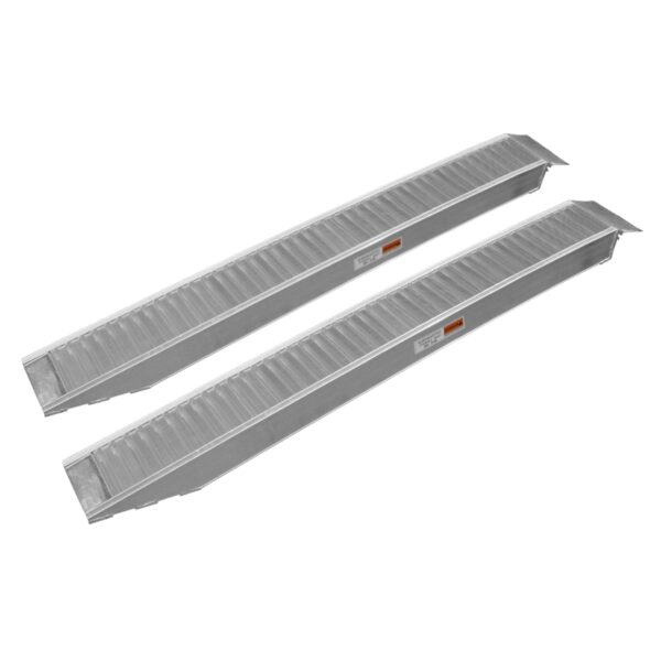 Fanno-Heavy Duty Aluminium Trailer Ramps for ATV Bike Mower Loading 200cm 3300kg Capacity