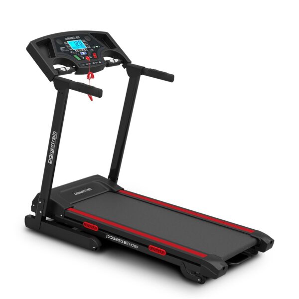 Fanno-Folding Treadmill with 12km/h Speed and 15 Incline Levels for Home Gym