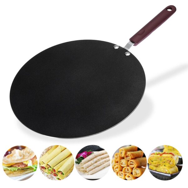 Fanno-32cm Nonstick Crepe Pan for Cooking Omelets Pizzas Pancakes and More